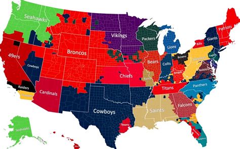This Is Where You Can Find Your Fellow NFL Team Fans