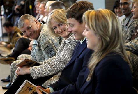 Gen. Richard A. Cody, Army vice chief of staff, and Hollyanne Milley, wife of Brig. Gen. Mark ...