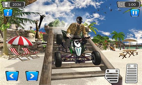 ATV Beach Quad Bike Racing Mania:Motorcycle Stunts