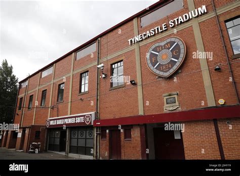 TYNECASTLE STADIUM HEARTS OF MIDLOTHIAN FC TYNECASTLE STADIUM EDINBURGH SCOTLAND 07 August 2016 ...