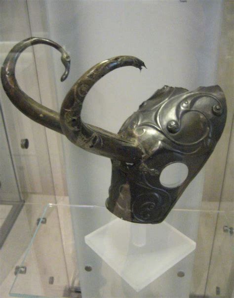 Horned helmets were worn by many people,but not by the Vikings- Surviving examples of elaborate ...