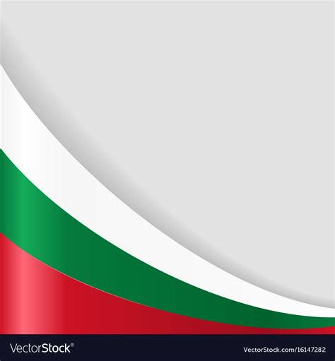 Bulgarian flag background Royalty Free Vector Image