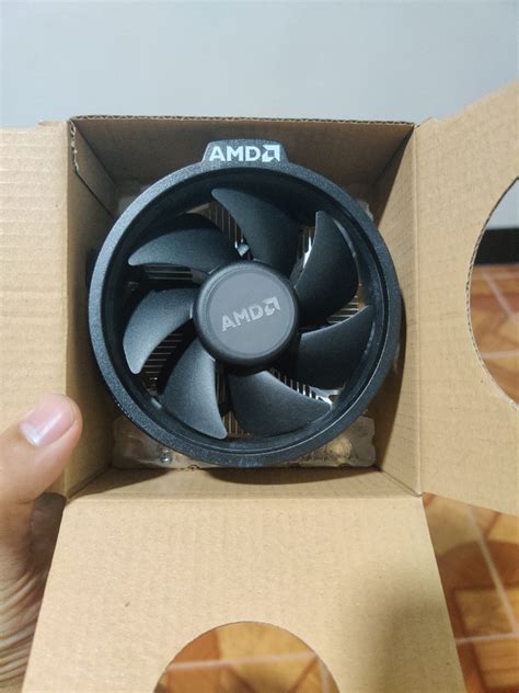 AMD Ryzen 5 3600 Wraith Stealth CPU Stock Cooler, Computers & Tech ...