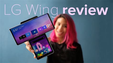 LG Wing review: 2 SCREENS TO A T - YouTube