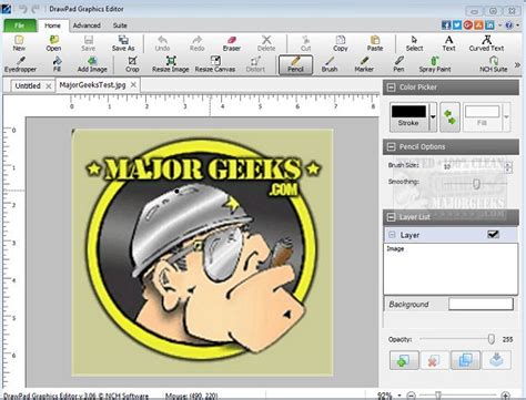 DrawPad Graphic Editor 10.19 Beta