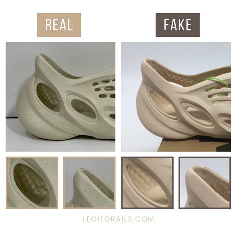 How To Spot Real Vs Fake Yeezy Foam Runners – LegitGrails