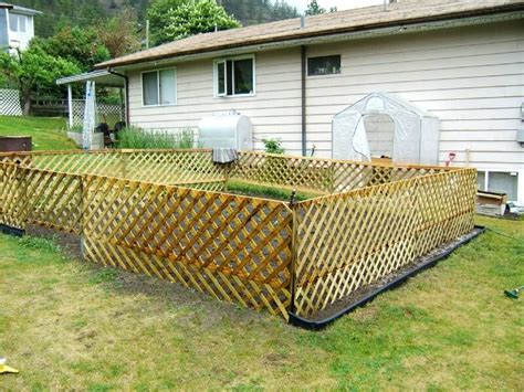 Our Garden | Lattice fence, Lattice garden, Backyard fences