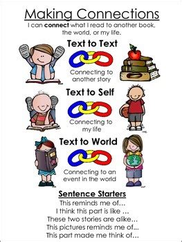 Making Connections Poster and Worksheet by Joshua Hakimian | TpT