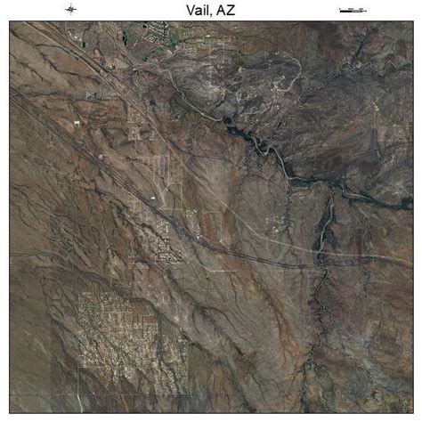 Aerial Photography Map of Vail, AZ Arizona