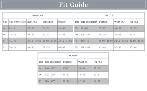 Alfred Dunner Size Chart