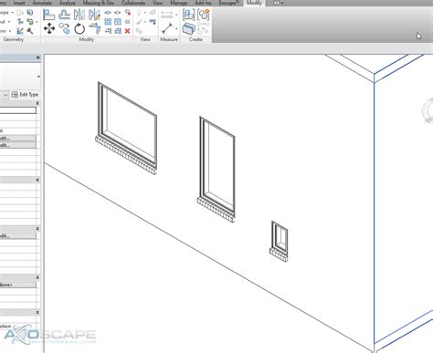 How to Add Rowlock Brick Sill to Window Family | Axoscape