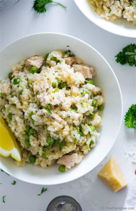 Chicken Risotto Instant Pot Recipe | ChefDeHome.com