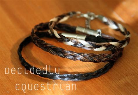 DE DIY: Horsehair Bracelets - Decidedly Equestrian