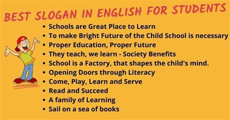 25+ Best English Slogans for School & Students