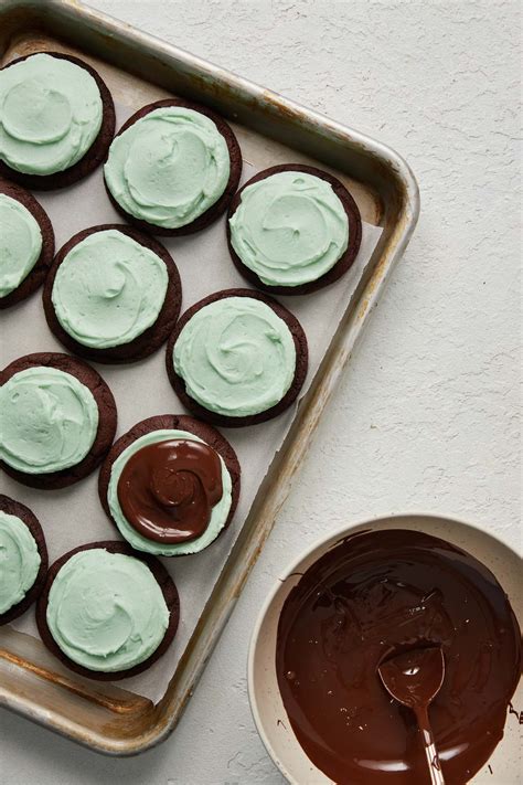 Chocolate Mint Cookies - The Recipe Rebel