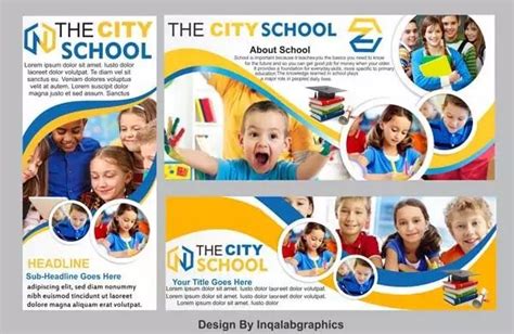 3 Best School Banner free Vector Templates PSD and Cdr file Parsons ...