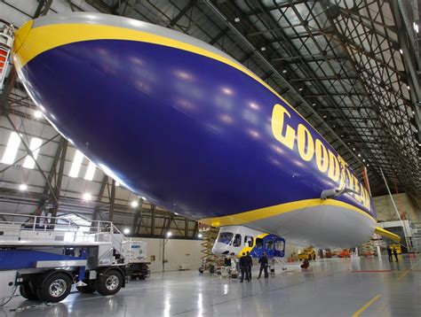 Goodyear's blimp replacement takes flight in Ohio | CTV News