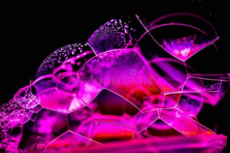 Soap Bubbles, Colorful Abstract. Macro. Stock Photo - Image of ...