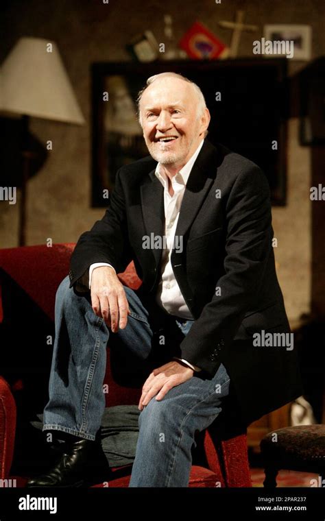 Actor Jim Norton poses for a picture on the set of "The Seafarer" in ...