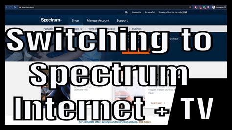 Switching to Spectrum TV + Internet - review - YouTube