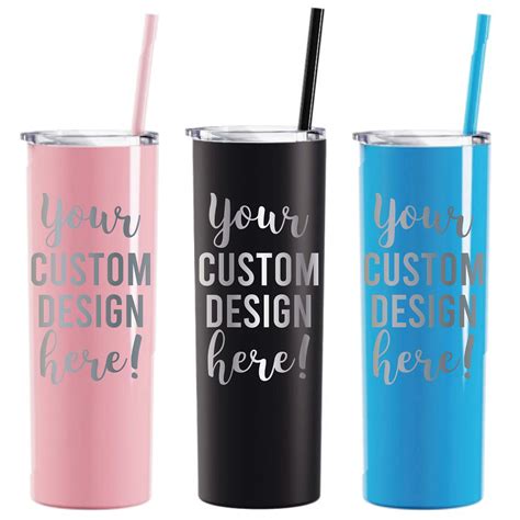 Custom Design Your Own Tumbler-company Logo Tumbler-custom - Etsy