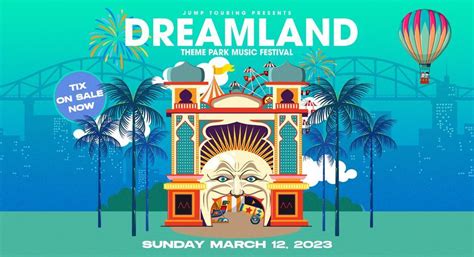 Dreamland - Theme Park Music Festival 2023, Luna Park Melbourne, 12 March 2023 | AllEvents.in