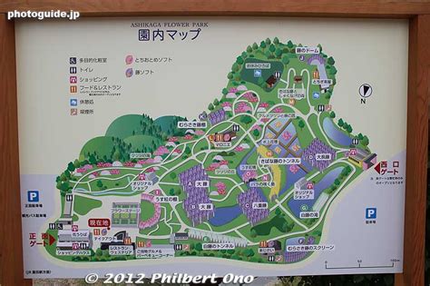 Ashikaga Flower Park あしかがフラワーパーク - Map of Ashikaga Flower Park. It's ...