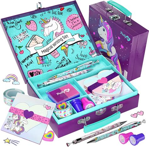 Unicorn Stationery Set for Kids - Unicorn Gifts for Girls Ages 6, 7, 8, 9, 10-12 Year Old ...