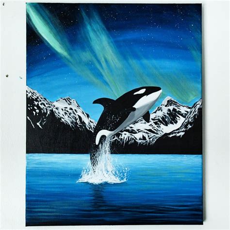 Orca Painting | Etsy