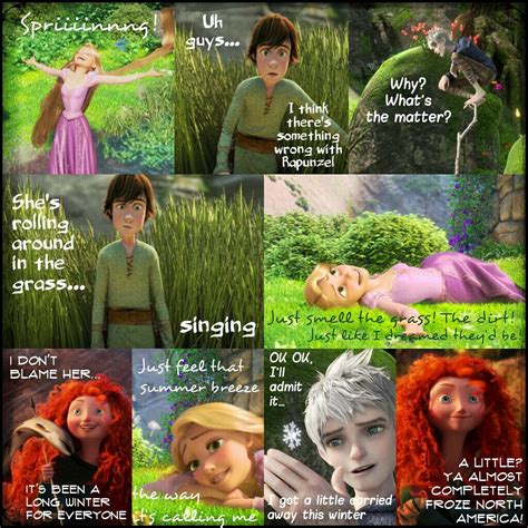 Spring Fever | The big four, Disney funny, Disney memes