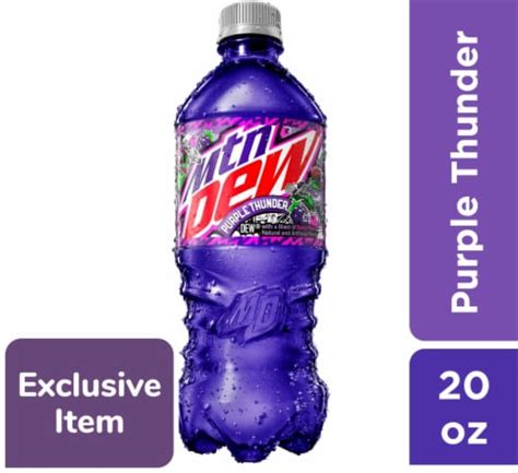 Mountain Dew® Purple Thunder Soda Bottle, 20 oz - Kroger