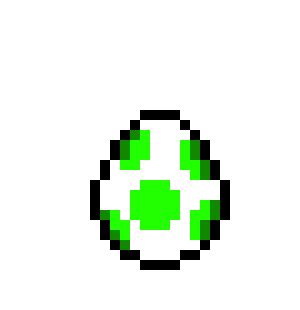 Yoshi Egg | Pixel Art Maker