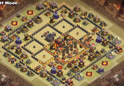 Withstood 648+ ATTACKS . Best Town Hall TH10 War Bases Anti Valkriye/Bowlers/Miners With Bomb ...