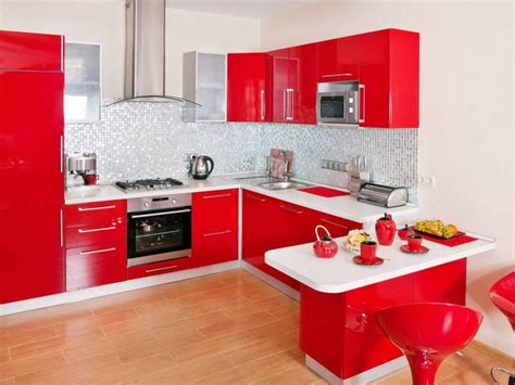 25 Modern Red Kitchens Designs, You Will Die For - Decor Units