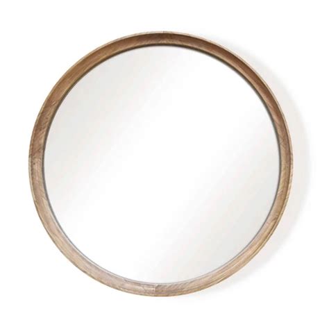 Round Wood Wall Mirror Target - Mirror Ideas