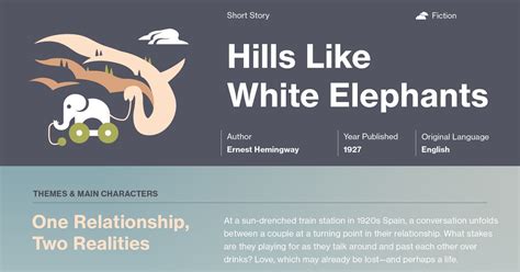 Hills Like White Elephants Documents | Course Hero