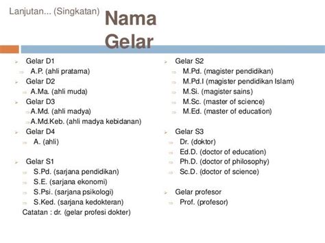 Penulisan Gelae - Cara Penulisan Gelar yang Benar Sesuai dengan EYD ...