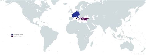 What if Charlemagne had accepted Empress Irene's proposal for marital union : r/MapChart