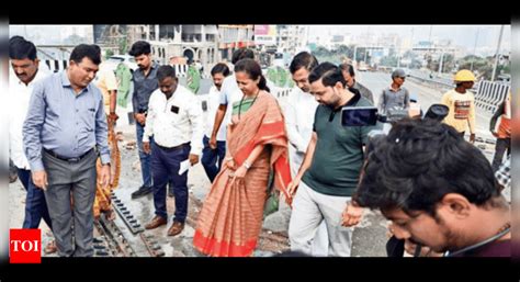 Sule on spot visit says little thought to walkers in Chandni Chowk makeover | Pune News - Times ...