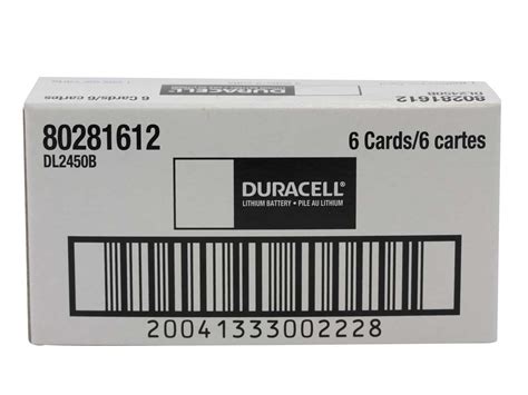 Duracell Duralock CR2450 620mAh 3V LiMN02 Coin Cell Battery -1pc