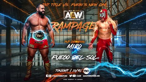 AEW Rampage Results – Sep. 17, 2021 – Miro vs. Fuego, Lucha Bros vs ...