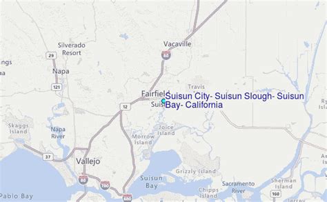 Suisun City, Suisun Slough, Suisun Bay, California Tide Station Location Guide