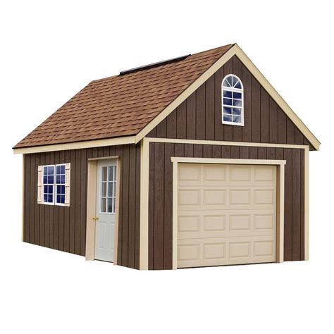 Best Barns Glenwood 12X16 Wood Garage | Free Shipping