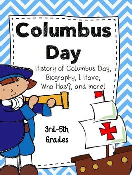 Columbus Day History, Biography, I Have! Who Has? and MORE! by Free to Teach