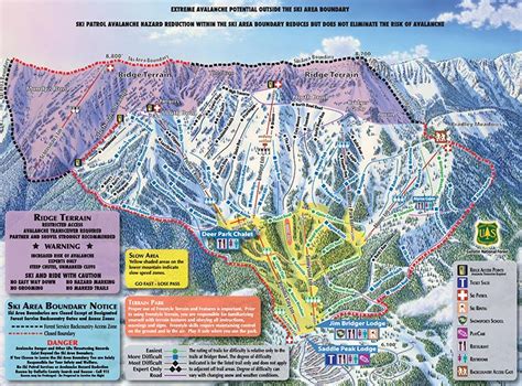 Montana Ski Resorts: Bridger Bowl, Big Sky. Downhill, Snowboard, Maps