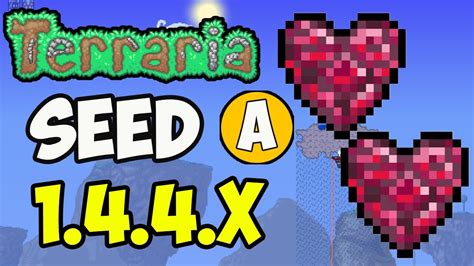 Terraria how to get Life Crystals fast (ALL 15) (NEW SEED for 1.4.4.9) - YouTube