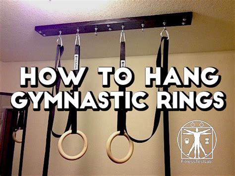 How To Hang Gymnastic Rings | Fitness Test Lab