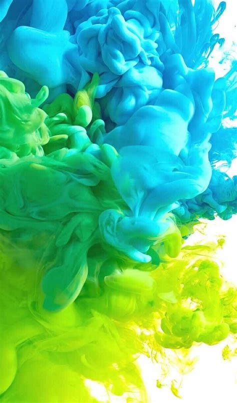 iPhone and Android Wallpapers: Blue and Green Color Splash Wallpaper ...