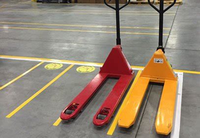 Floor Marking for Warehouse Traffic – Forklift Safety 101