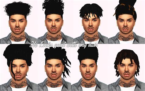 XxBlacksims — This is a cute male sim I made that I wanted to... Sims 4 ...